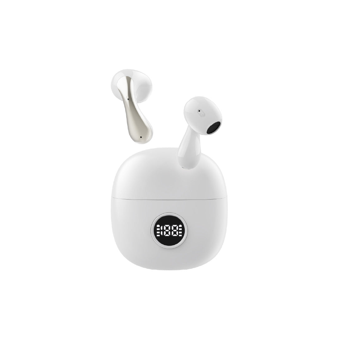 سماعة EchoPods Pro من أسلي جلوبال – لاسلكية TWS بتحكم باللمس ومقاومة IPX4 | أبيض سماعة EchoPods Pro من أسلي جلوبال – لاسلكية TWS بتحكم باللمس ومقاومة IPX4 | أبيض